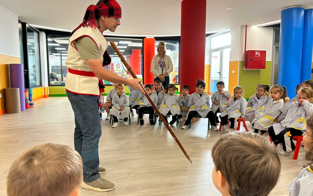 Un pastor visita nuestra etapa de infantil