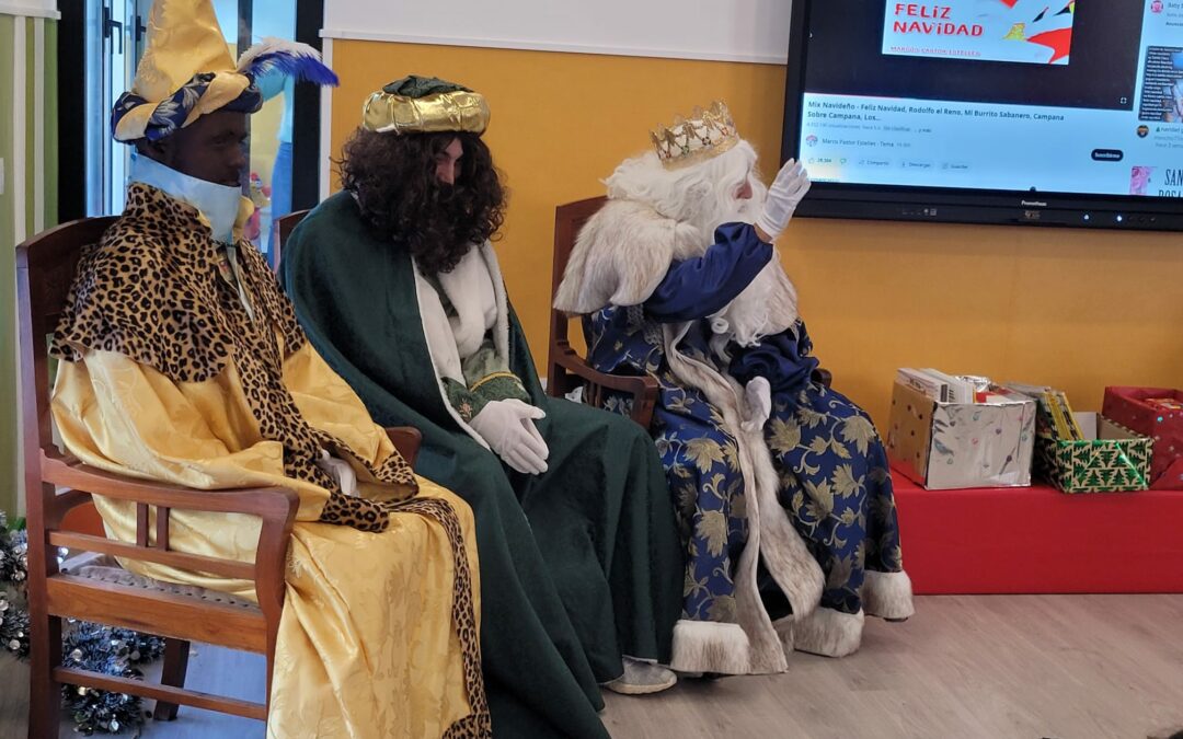 Nos visitan Sus Majestades Los Reyes Magos de Oriente